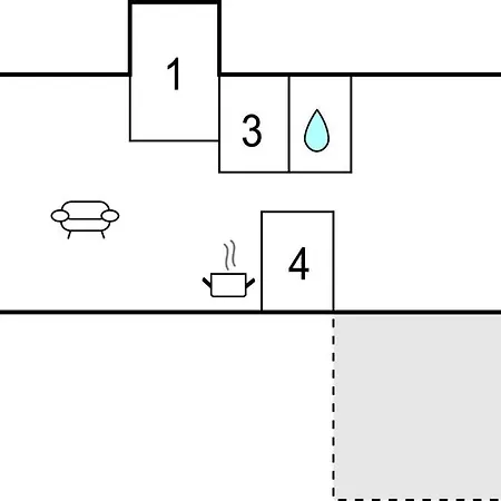 Four-bedroom In Casa vacanze Spottrup